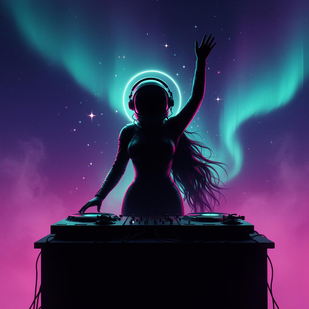 Mystery space cadet silhouette